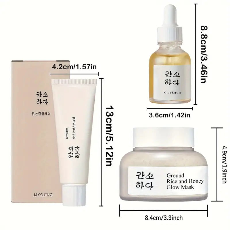 The Rice Probiotic Protection Set of 3pcs