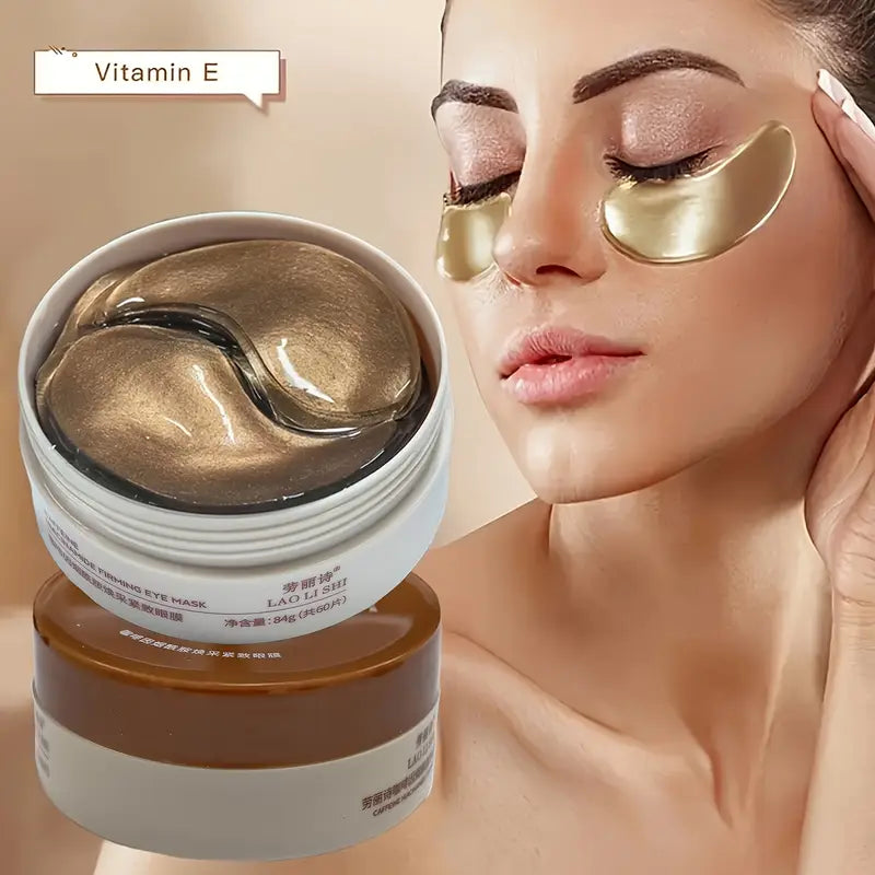 2 Boxes Caffeine Peptide Firming Eye Masks
