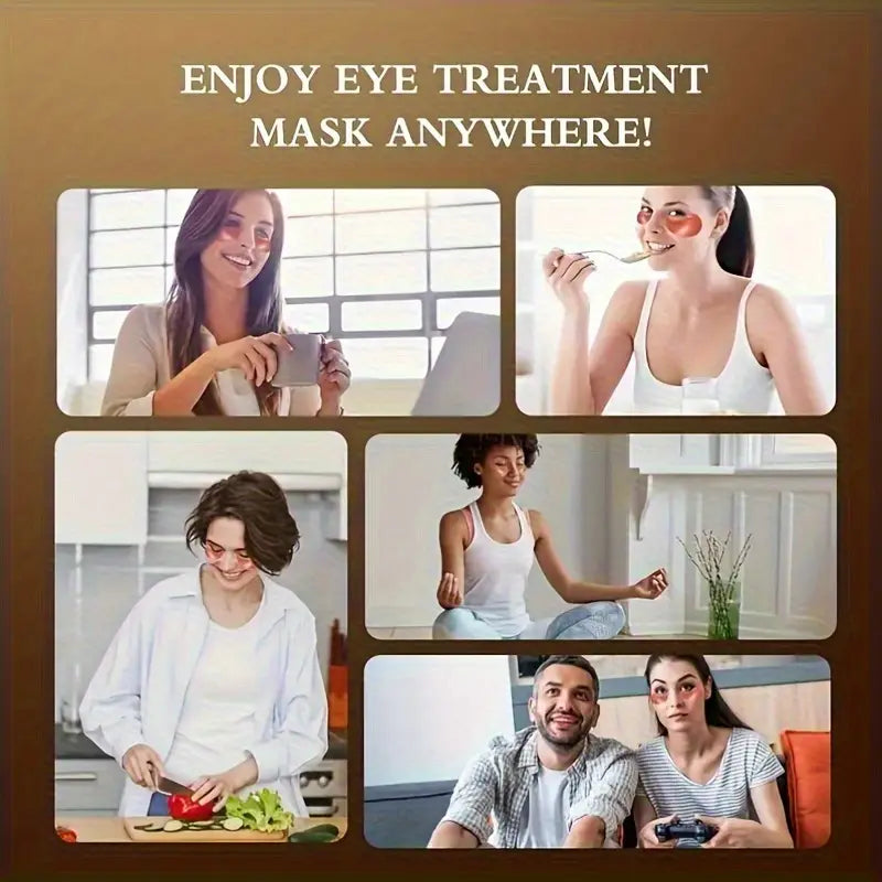 2 Boxes Caffeine Peptide Firming Eye Masks
