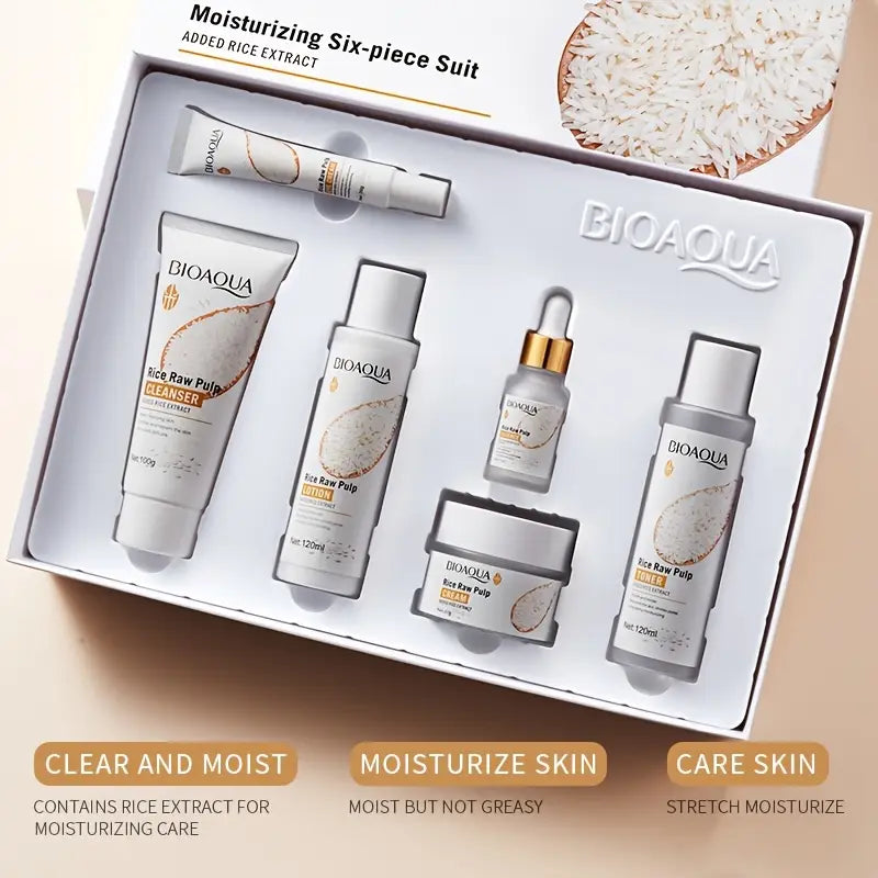 A Six-Piece Skincare Set
