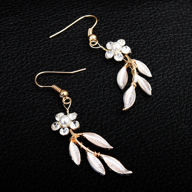 European and American bride set jewelry set