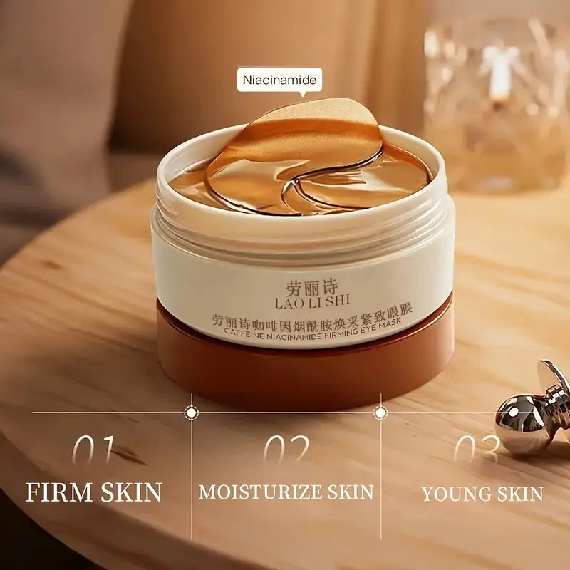 2 Boxes Caffeine Peptide Firming Eye Masks