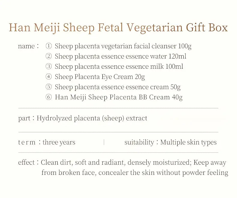 6pcs Korean Beauty Sheep
