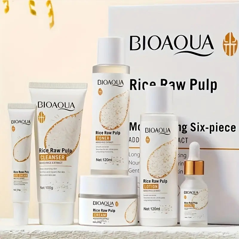 A Six-Piece Skincare Set